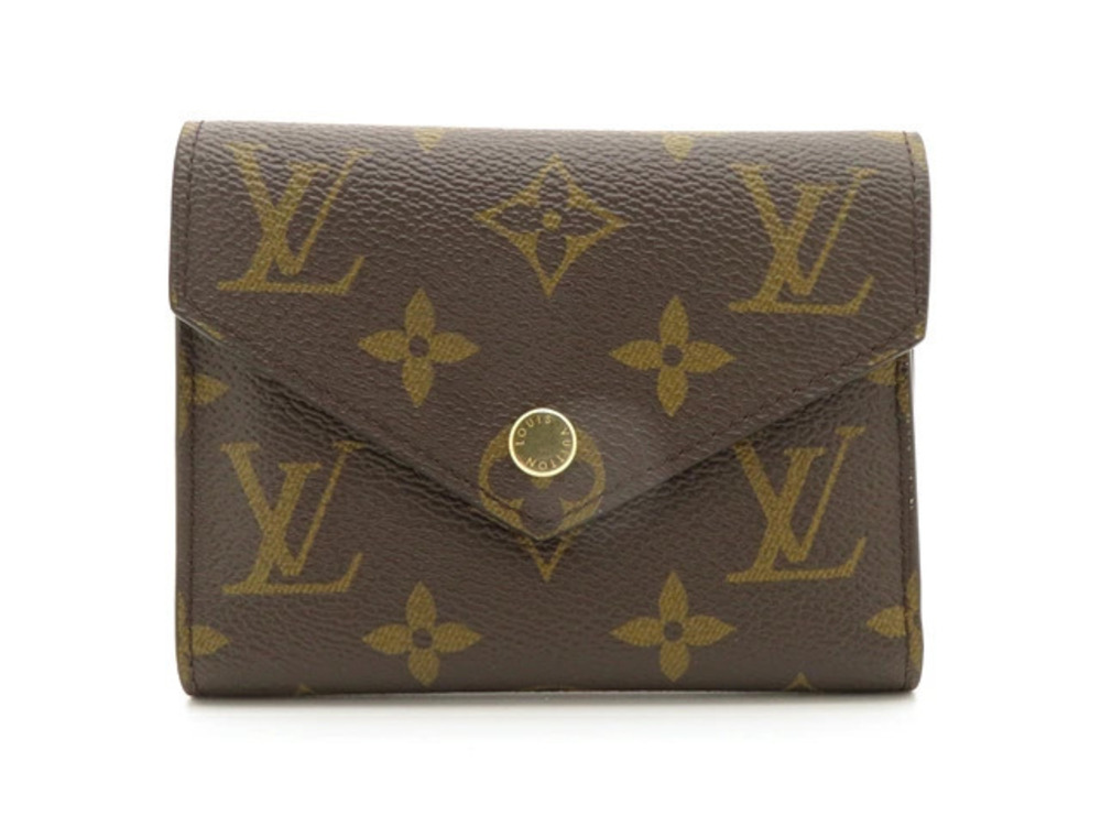 LOUIS VUITTON Wallet Portefeuille Victorine Monogram